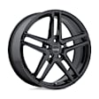 AR90767056340 Aluminum Black Wheel, 16 in. X 7 in., 5 x 4.5 in. Bolt Pattern