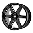 AR92629050312 Aluminum Black Wheel, 20 in. X 9 in., 5 x 5 Bolt Pattern