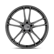 AR94121012940 Aluminum Gray Wheel, 20 in. X 10 in., 5 x 4.5 in. Bolt Pattern
