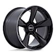 AR946BT20111250 Aluminum Black Wheel, 20 in. X 11 in., 5 x 4.5 in. Bolt Pattern