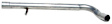 AU12204 Center-Pipe Aluminized Steel Exhaust Pipe