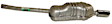 AU21517 Driver Side Muffler, Natural