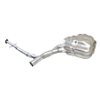 BW18507 Rear, Passenger Side Muffler
