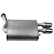 DA3957 Rear, Driver Side Muffler