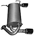 DA41007 Rear Muffler, Natural