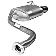 DA4307 Rear, Passenger Side Muffler