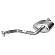 DA4317 Rear, Driver Side Muffler