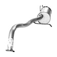 HY7817 Rear, Driver Side Muffler
