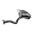 HY7907 Rear, Passenger Side Muffler