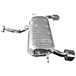 KA3957 Rear, Passenger Side Muffler