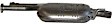 ME6505 Center Muffler, Natural