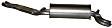 ME7407 Rear Muffler, Natural