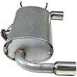 MZ16617 Rear, Driver Side Muffler