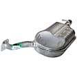 MZ19057 Rear, Driver Side Muffler