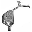 2013 Mazda 6 - Passenger Side Muffler, OE Design, 3.7L 6Cyl