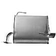 SU8447 Rear, Passenger Side Muffler