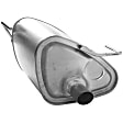 SU8457 Rear, Driver Side Muffler