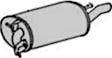 TY27147 Rear Muffler, Natural, 3.0L, 6Cyl