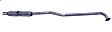 2002 Toyota Corolla - Muffler, OE Design Center, Natural, 1.8L 4Cyl
