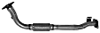 1997 Geo Prizm - Front-Pipe, Aluminized Steel, 1.6L 4Cyl