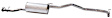 TY34907 Rear Muffler, Natural, 3.4L, 6Cyl