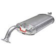 TY38347 Rear Muffler