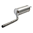VW39307 Rear, Passenger Side Muffler