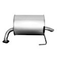 20001 Muffler, Natural, Naturally Aspirated, Welded Assembly, Except California