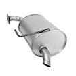 20001 Muffler, Natural, Naturally Aspirated, Welded Assembly, Except California