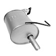 20002 Muffler, Natural, Naturally Aspirated, Welded Assembly, Except California