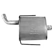20053 Driver Side Muffler, Natural, 3.6L, 6Cyl