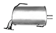 20070 Muffler, Natural, Welded Assembly