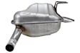 20076 Passenger Side Muffler, Natural, 1.5L, 4Cyl