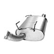 2009 Driver Side Muffler, 5.0L, 8Cyl