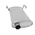 2412 Driver or Passenger Side Muffler, 3.0L, 6Cyl