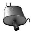 2553 Driver Side Muffler, 2.4L, 4Cyl