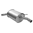 2591 Passenger Side Muffler, 2.7L, 6Cyl