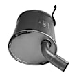 2594 Passenger Side Muffler, 3.5L, 6Cyl