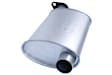 2636 Driver Side, Center Muffler, Natural, 5.7L, 8Cyl