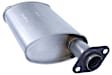 2636 Driver Side, Center Muffler, Natural, 5.7L, 8Cyl