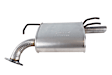 2637 Muffler, Natural, 2.5L, 4Cyl