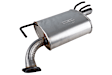 2637 Muffler, Natural, 2.5L, 4Cyl