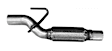 28013 Aluminized Steel Exhaust Pipe