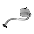 30005 Passenger Side Muffler, Natural, 3.5L, 6Cyl