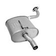 30005 Passenger Side Muffler, Natural, 3.5L, 6Cyl