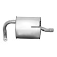 30009 Passenger Side Muffler, Natural
