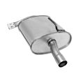30009 Passenger Side Muffler, Natural