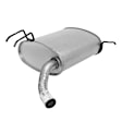30011 Passenger Side Muffler, Natural, 3.5L, 6Cyl