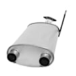 30022 Muffler, Natural, Welded Assembly