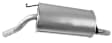 30025 Muffler, Natural, Welded Assembly, Cut As Required